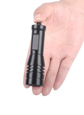 跨境强光潜水手电筒 LED旋转开关AA 14500充电XML2迷你手电