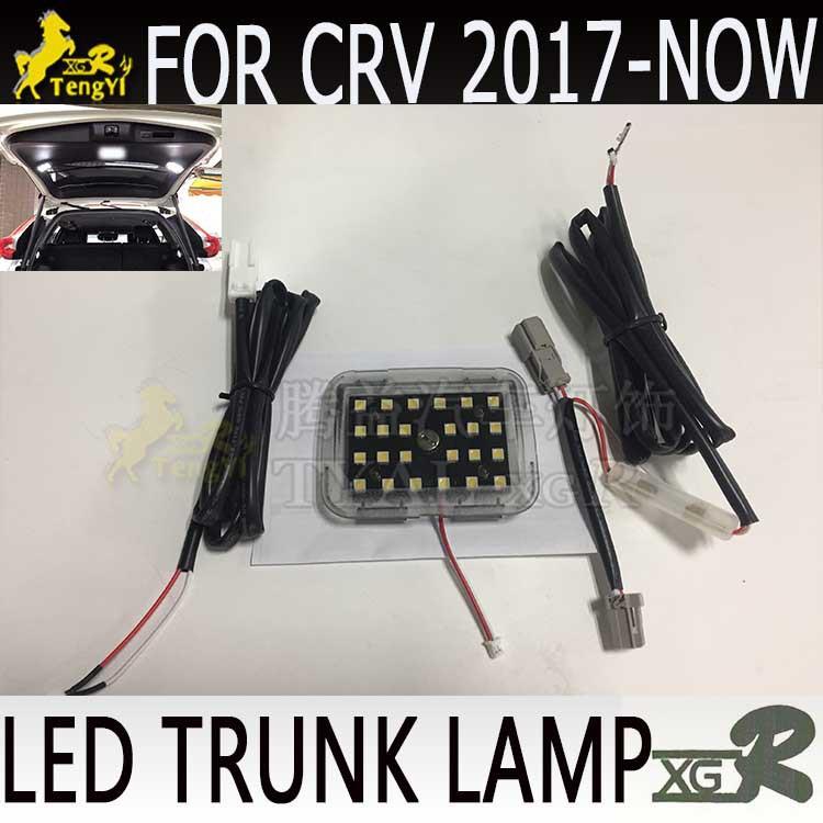 CRV 2017-2018改装室内后尾箱灯 尾門增设阅读装饰灯