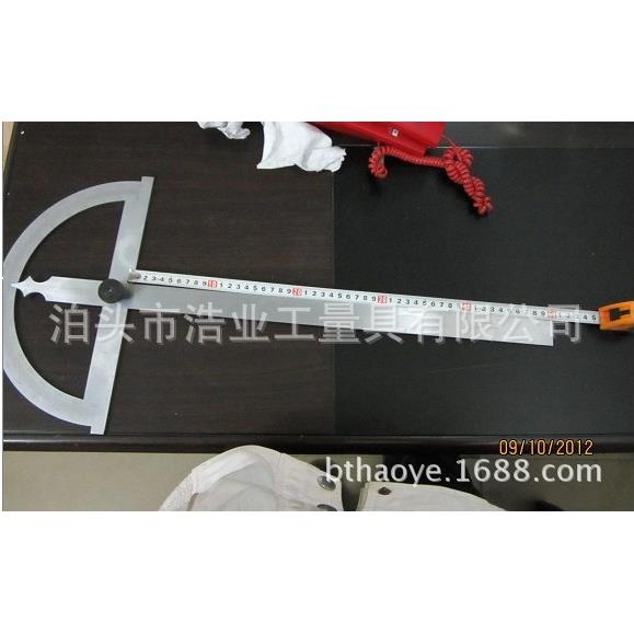 180度紧固式量角器400X800 400X1000厂家500 600 800半圆规