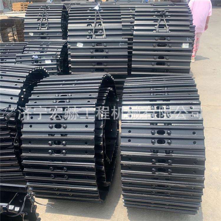 EX100-3 EX120-5挖掘机履带板 引导轮 回转支撑 链板总成 支重轮