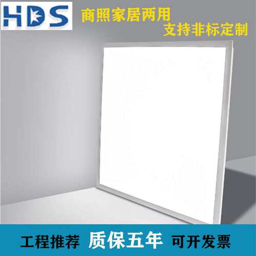 面板灯 净化平板灯 嵌入式明装工程款led侧发光 教室办公室厨卫灯