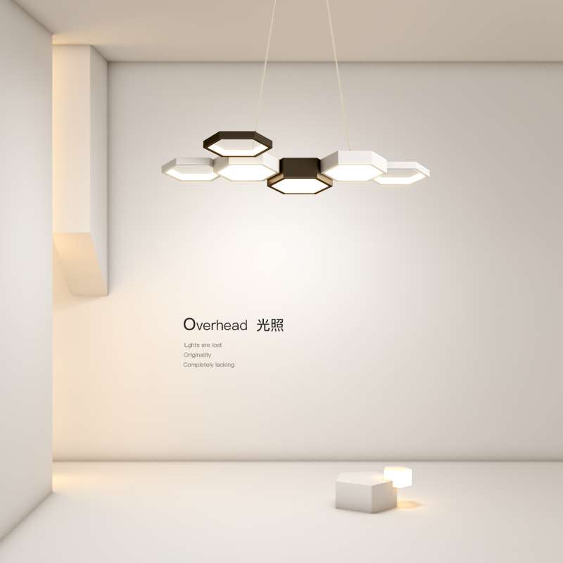 创意led吊灯简约现代客厅灯北欧餐厅灯卧室灯极简吧台灯餐桌灯具