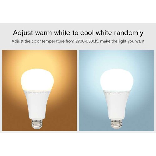 MILIGHT12W RGB+CCT LED Bulb FUT107 灯泡 智能家居不含遥控