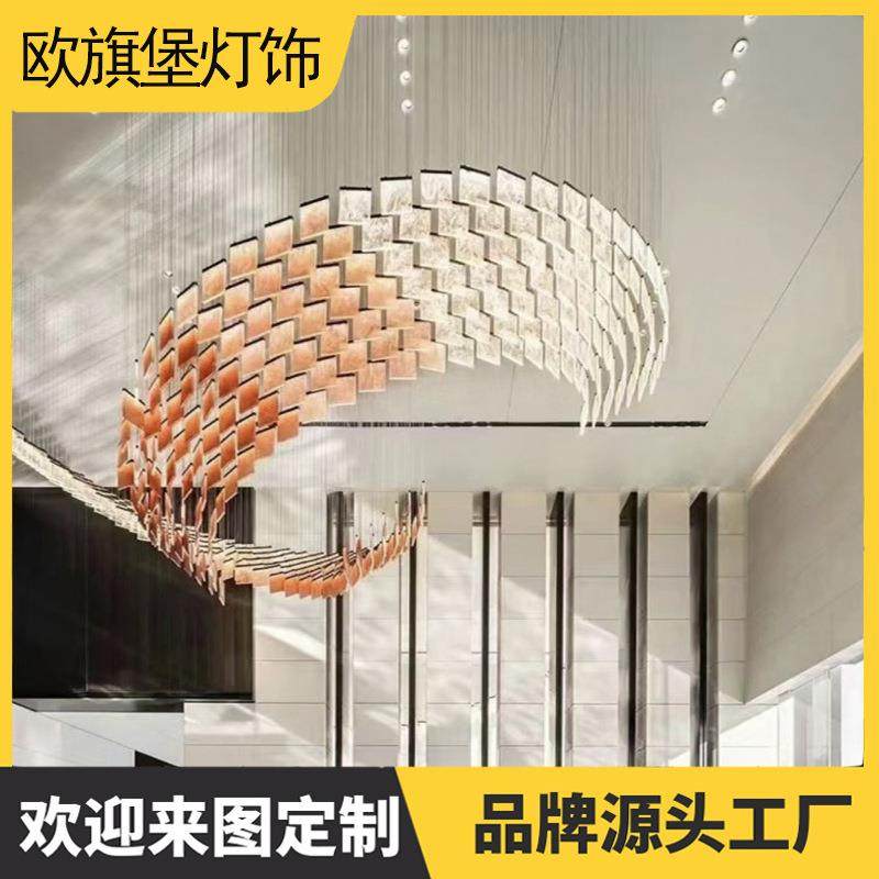 售楼部沙盘艺术灯酒店大堂宴会厅中空别墅楼梯商用玻璃亚克力吊灯,农机/农具/农膜,其它农用工具,淘宝优惠券,粉丝福利购,淘宝优惠卷