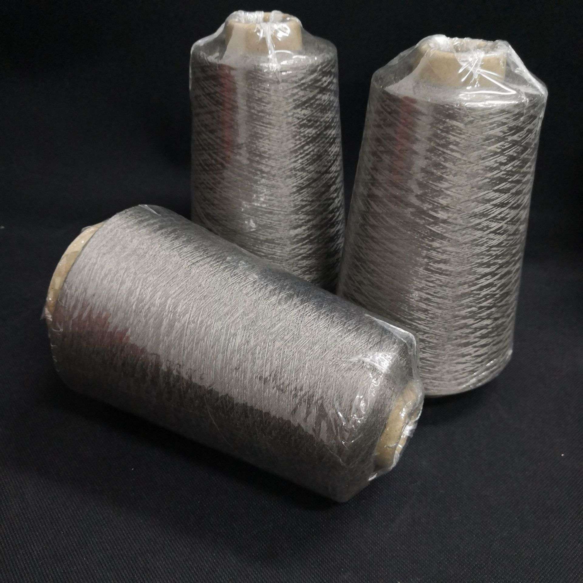 12UM/2不锈钢金属纤维 编织线 增强导电 耐高温金属线