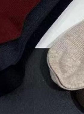 秋季女士小腿袜中筒袜堆堆袜子 101312