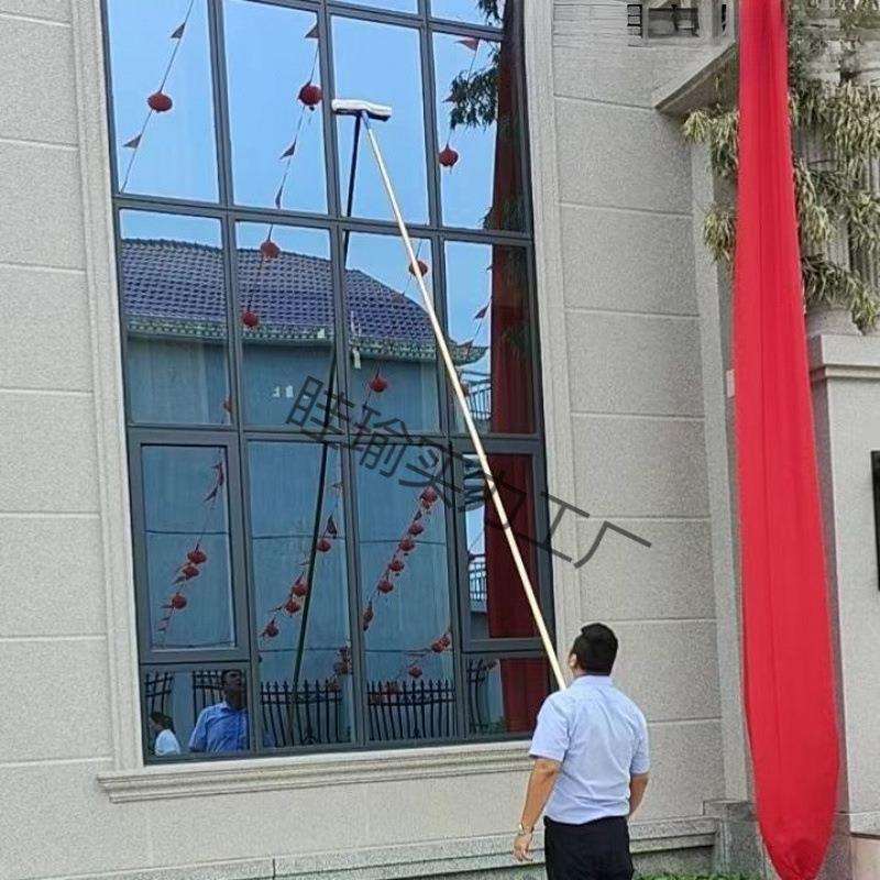 擦玻璃刮高层洗门头窗户墙壁瓷砖保洁工具新款长杆神器加长