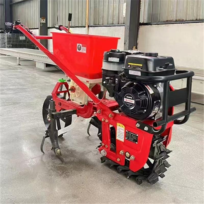 农用矮架履带链轨式汽油柴油微耕机旋耕机开沟起垄翻土施肥播种机