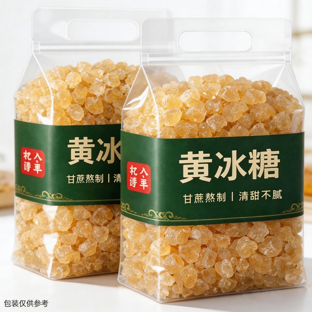 抢一斤】黄冰糖甘蔗老冰糖小颗粒多晶冰糖批发冰糖老冰糖包邮批发
