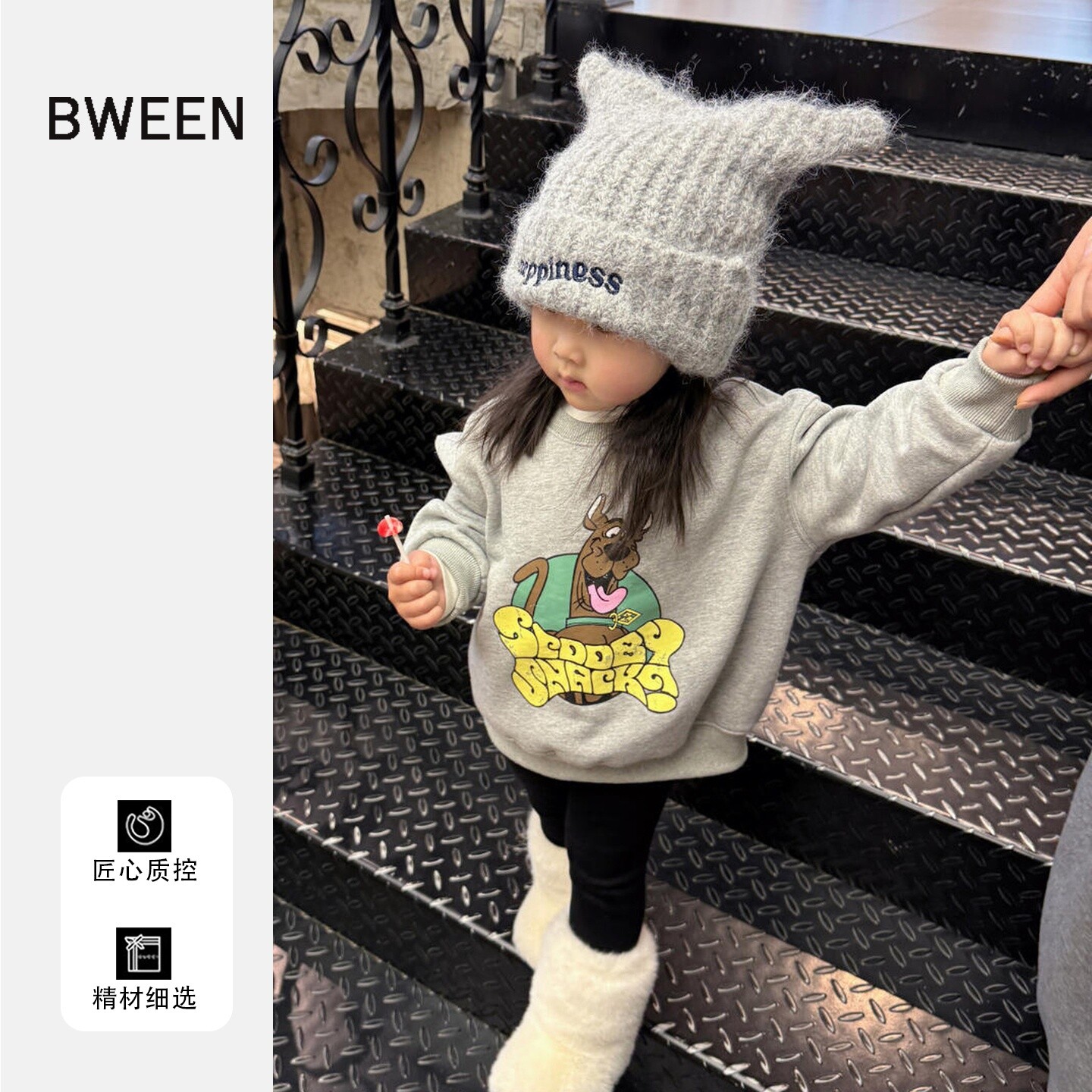 韩版女童卫衣春装洋气可爱宝宝百搭印花套头长袖宽松儿童上衣春季