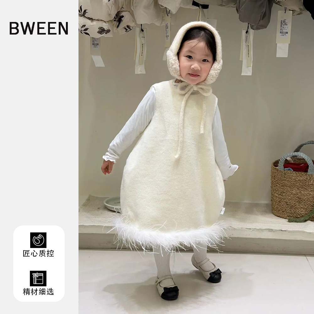 上学穿很方便的女童连衣裙