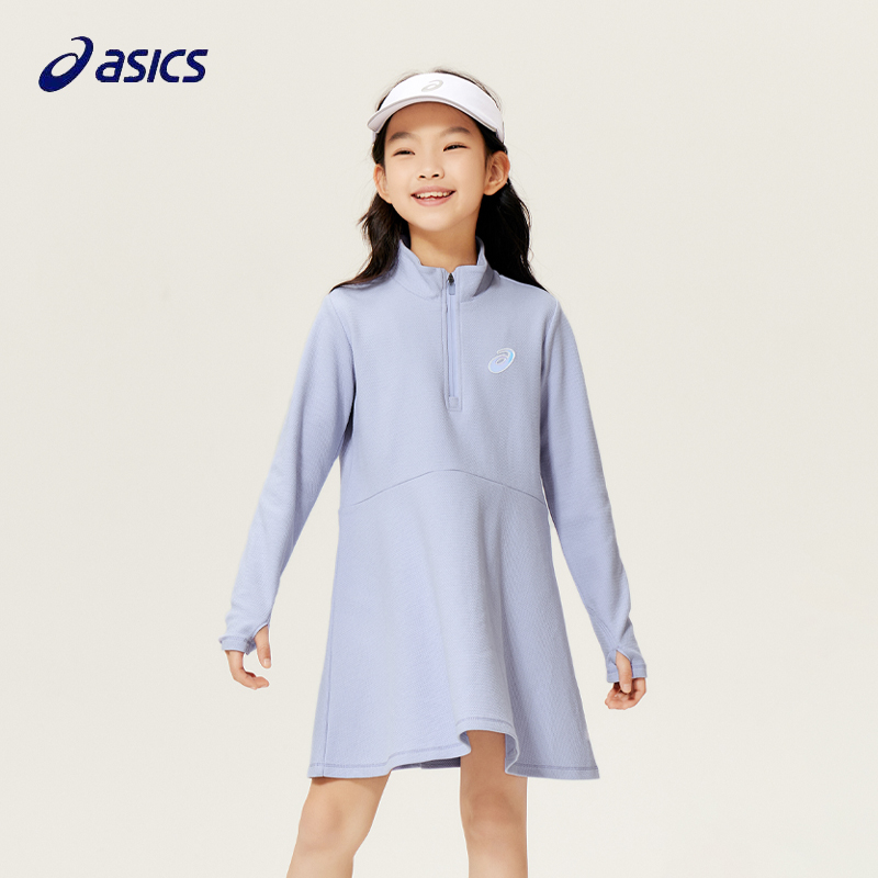 亚瑟士冬季童装运动针织连衣裙