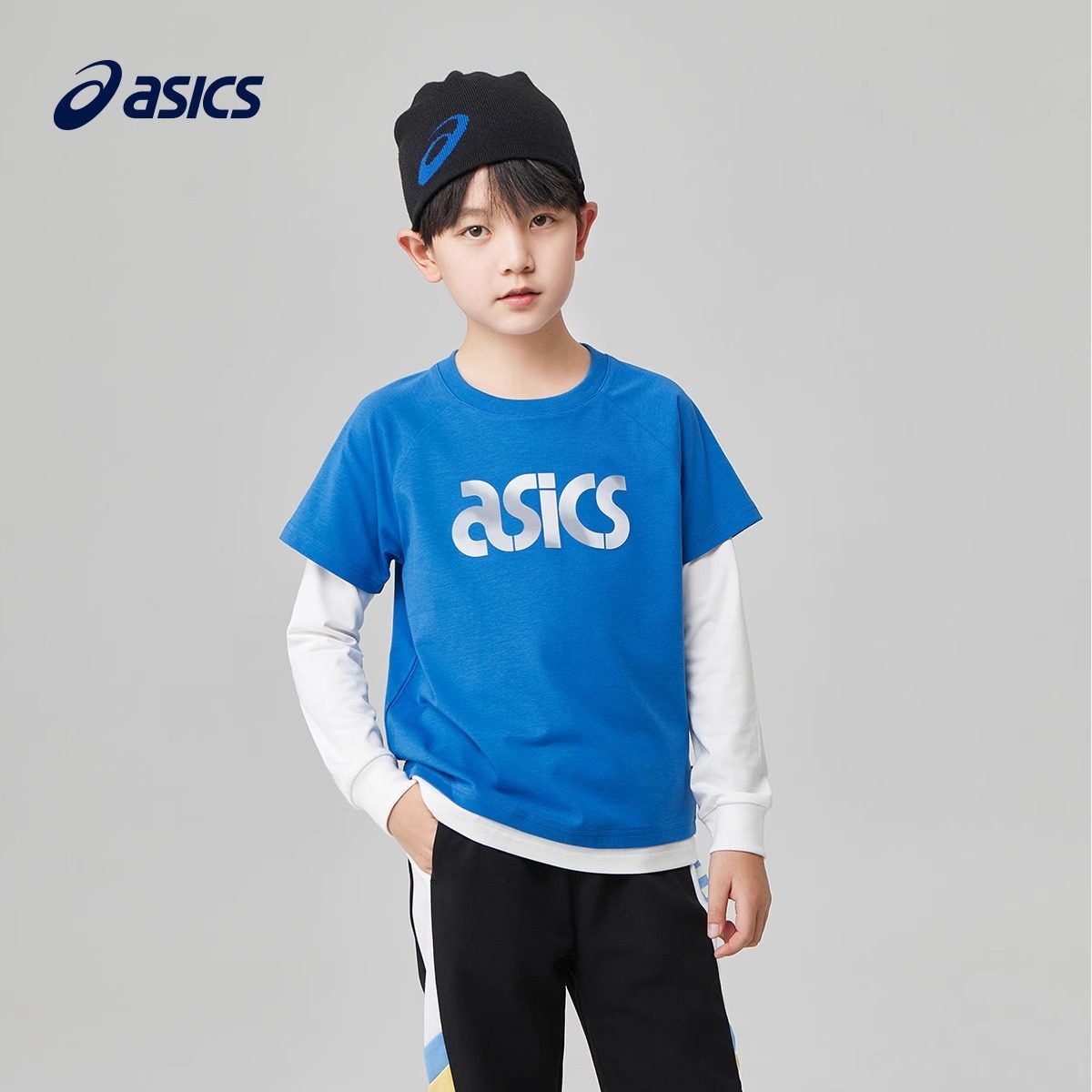 亚瑟士长袖童装秋冬装新儿童运动上衣假两件男童卫衣女童针织T恤,童装/婴儿装/亲子装,亲子装/亲子时装,淘宝优惠券,粉丝福利购,淘宝优惠卷