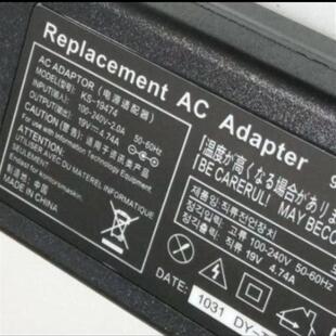 适用华硕小金刚VG27AQL1A 显示器屏电源适配器19V4.74A充电线