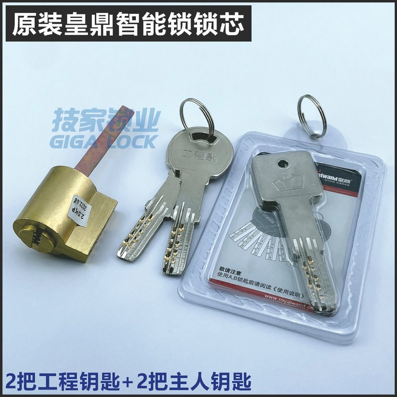 速发适用皇鼎碧桂园锁n芯智能锁指纹锁roalwand密码电子门锁带尾
