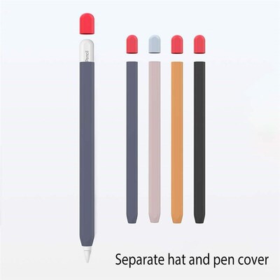 极速newAnti Lost Apple Pencil 1/2 Case Soft SilicoUne iPad T