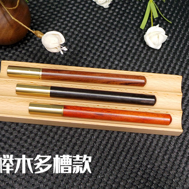 极速桌面创意多功能笔架笔搁笔托笔F插签字笔笔架收纳小摆件钢笔