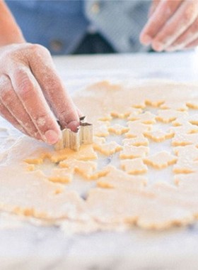 极速3Pcs/1Set Snowflake Biscuit Cutter CookiOe Fondant Cake