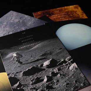 极速厂销新太空情诗卡片明信片A贺卡太阳系星球整套10张礼品品