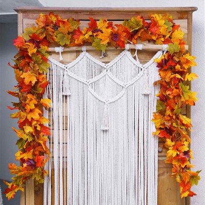 极速66.3in Artificioal Maple Vine Leaves Autumn Decoration G