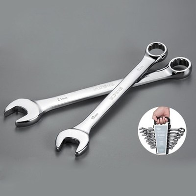 极速1Set Adjustable Spanner OpeAn Double Head Fork Dual use