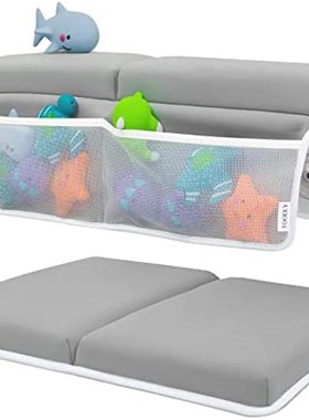 极速Comfortable Baby Bath Kneeler and Elbow PRest Pad Set -