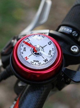 极速1PC Bicycle Belol Bike Compass Bicycle Bells Mountain Bi