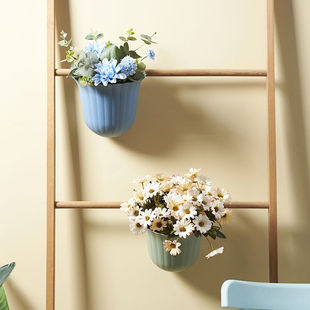 极速Kitchen household wall xhanging trash can flower kitchen