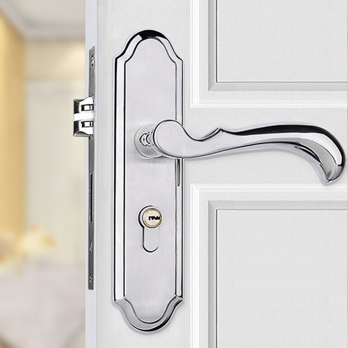 极速不锈钢房门锁室内卧室门w锁静音实木门锁卫生间锁大门锁换锁