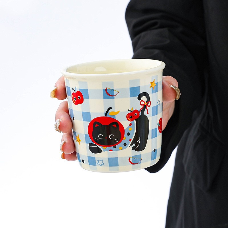 有品良+陶瓷咖啡水杯L