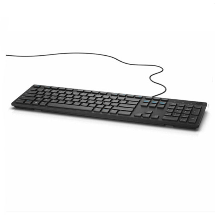 【极兔】戴尔适用KB216 有线商务办公键盘黑色笔记本台式机