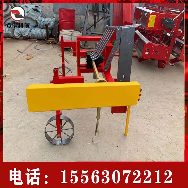 轮车带FYS四自动抖土大葱葱收获机多功能姜起出刨收葱姜自动机器
