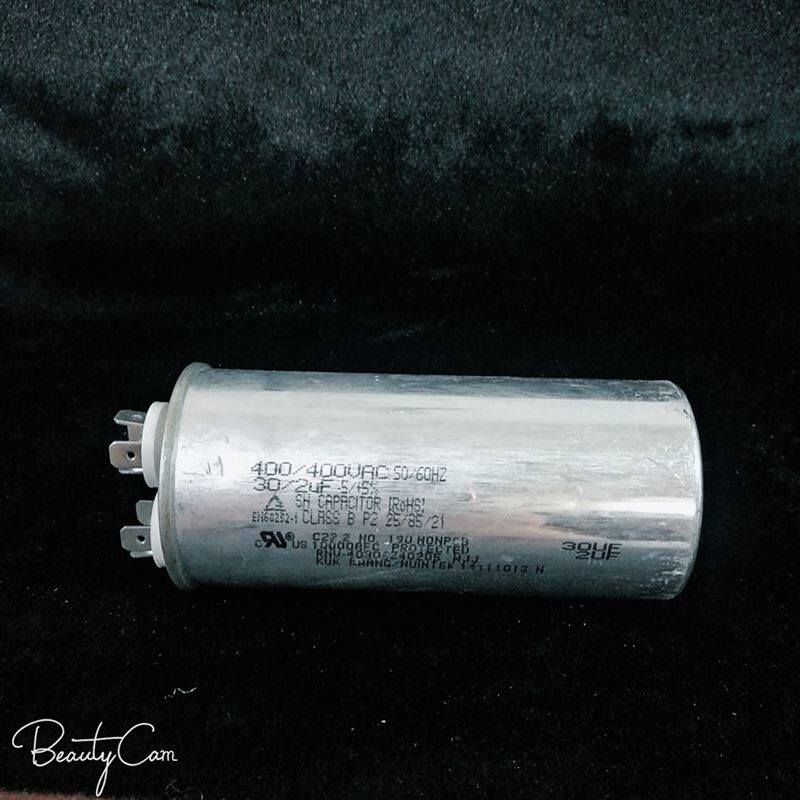 极速1.5P春兰空调专用压缩机启动电容35+2E/ 30+1.5uF 3插s脚 防