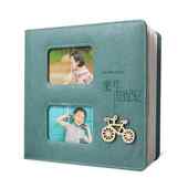 极速儿童照相馆相簿定制高端皮质纪C念册diy照片书制作宝宝个性 成