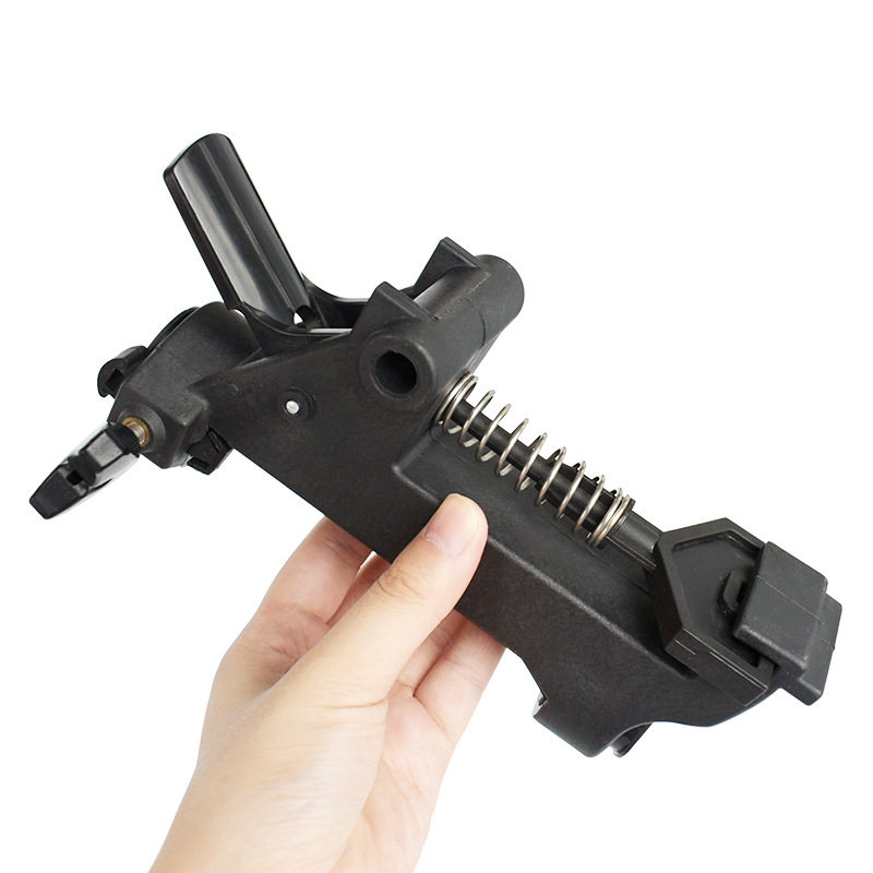 极速12V电f动推进器充气船皮划艇马达船尾挂机配件塑料小支架总成