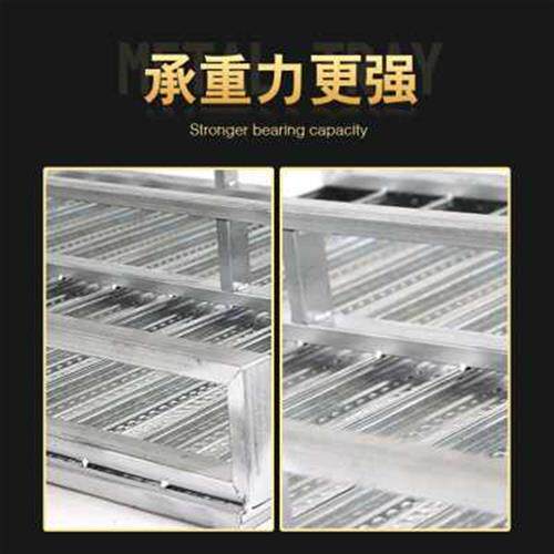 极速新款工厂重型货架钢制托盘仓储栈板叉车N托盘铁卡板仓库防潮