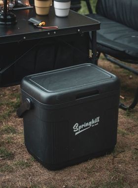 极速springhill户外保温箱冷藏箱家用车载露营箱便W携保冷保鲜摆