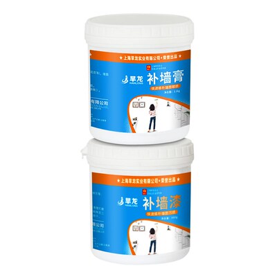 极速天花补墙膏大面积装修室内补膏石膏线K裂缝墙缝脱落修补漆踢