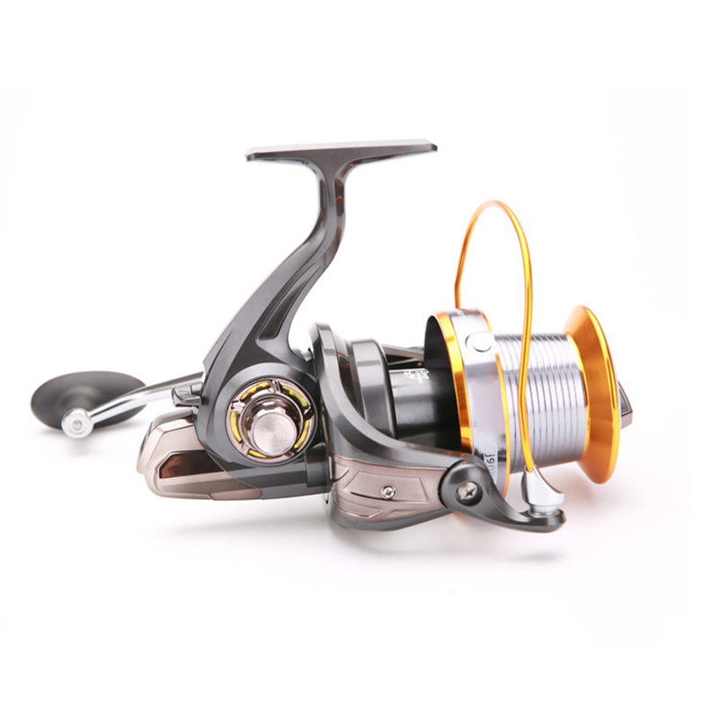 速发Far Throw Fishing Reel Metal LJ 3000-9000 Series 5BB Bev