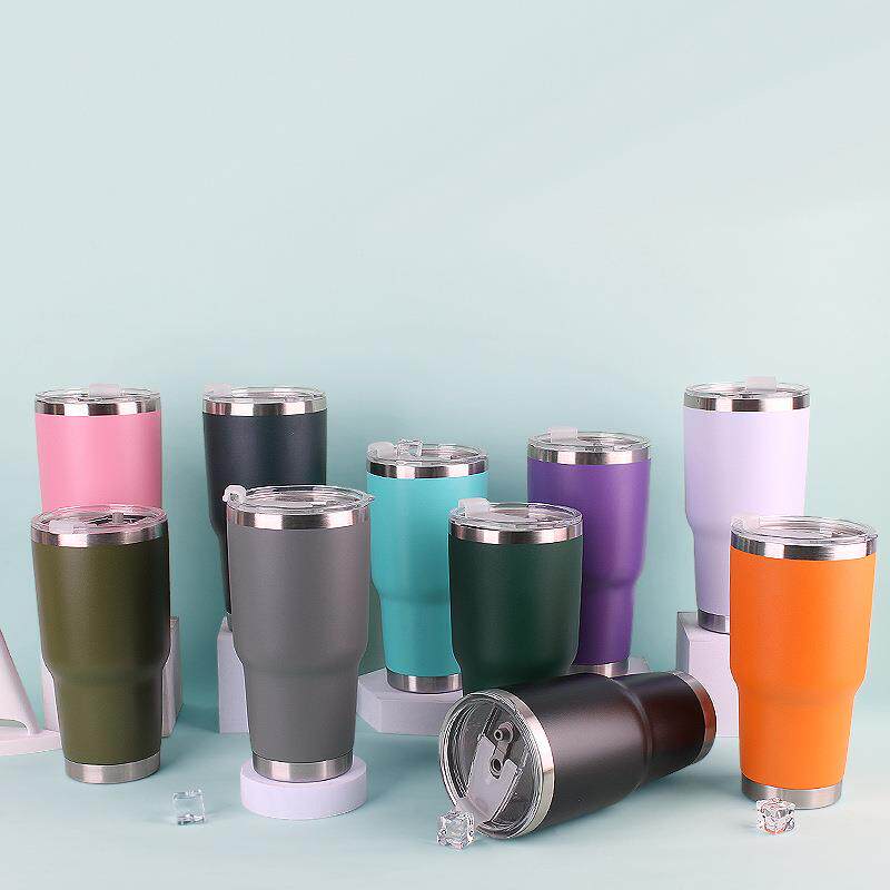 30oz杯汽车杯冰霸啤酒杯304不锈钢彩色保温杯礼品现货喷塑杯,餐饮具,保冷/保温杯,淘宝优惠券,粉丝福利购,淘宝优惠卷