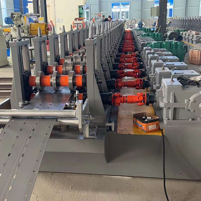 立体仓库货架立柱成型机仓储重型货架冷弯机立体库立柱生产设备