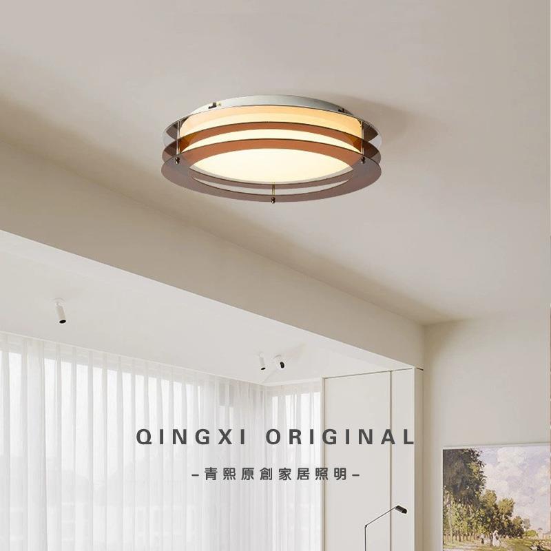 法式中古卧室吸顶灯创意设计师复古主卧次卧灯南洋风云朵书房灯具