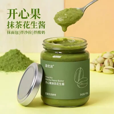 开心果抹茶花生酱高蛋白低脂
