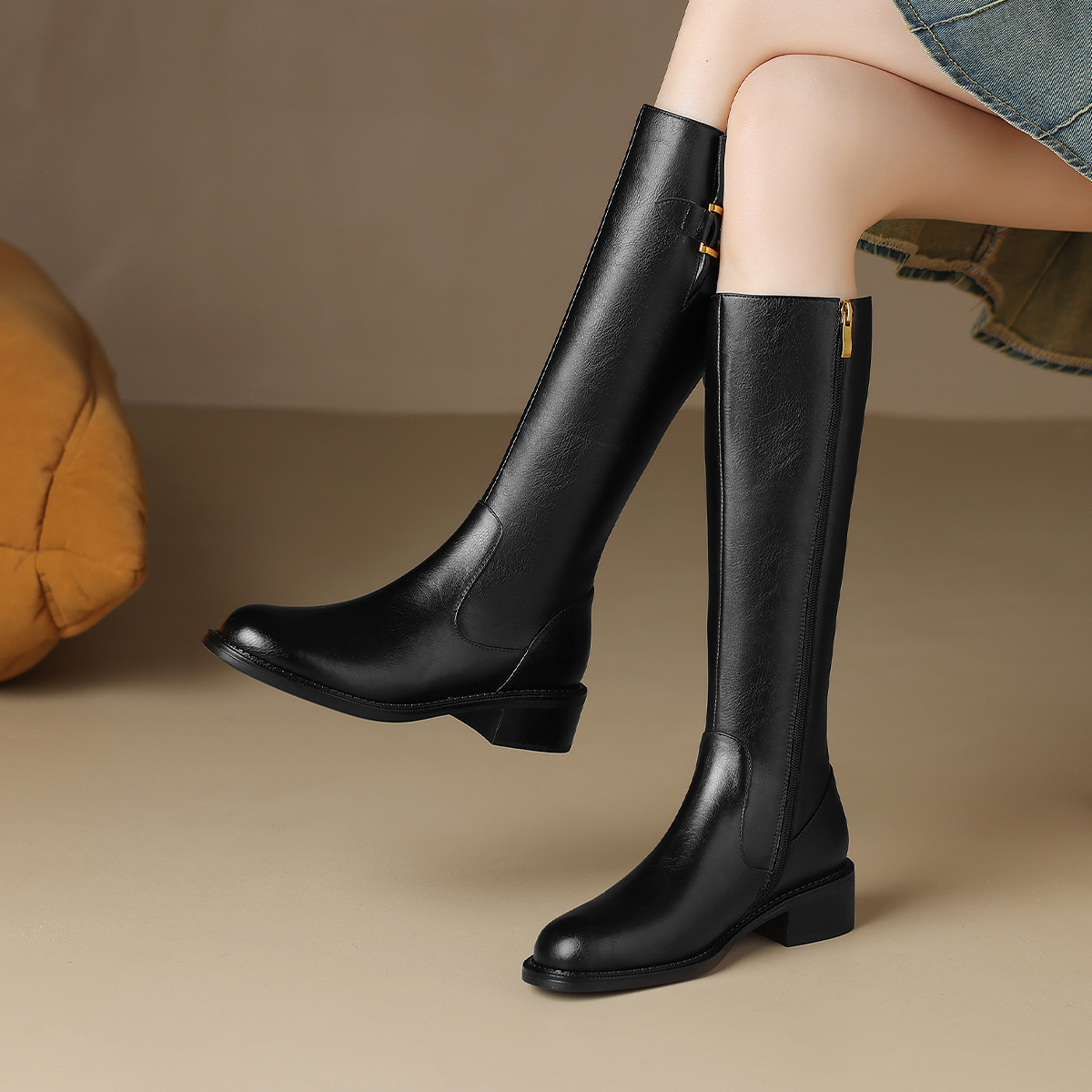 星期六2023秋冬新款加绒时装靴