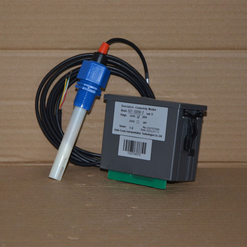 RO反渗透纯水机净水设备水质EC检测仪科瑞达CCT-3320V电导率仪表