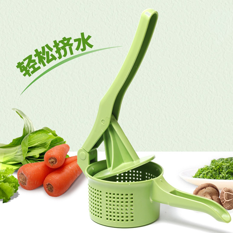 速发脱菜蔬水挤水器手动压饺子工小馅具厨房大号压菜拧干挤菜水器