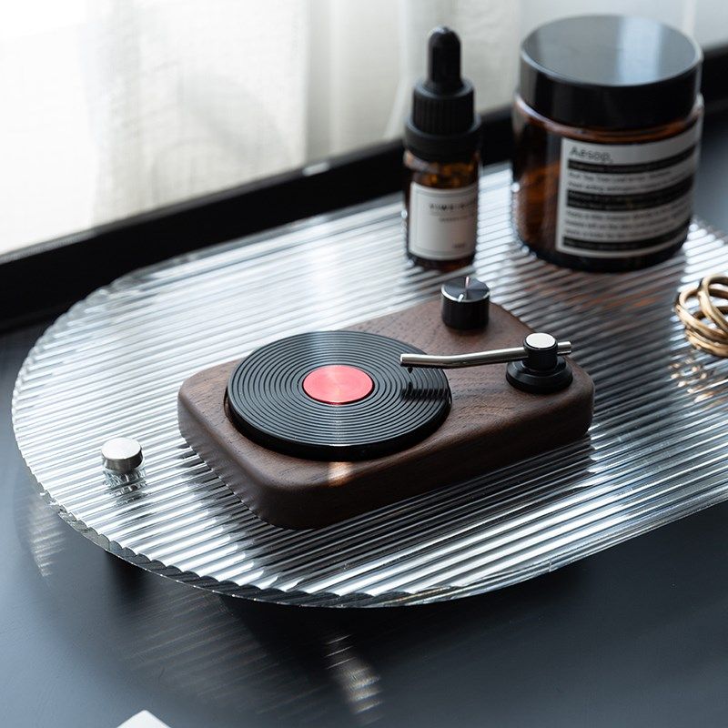 速发唱片机实木扩香器无火香薰精油扩香木创意摆件家用香氛散香器,家居饰品,香薰摆件,淘宝优惠券,粉丝福利购,淘宝优惠卷