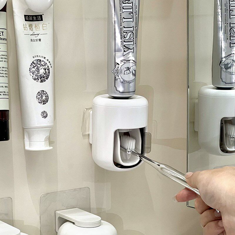 速发懒人挤牙膏神间儿童自动手动卫生器各种神器高颜值牙刷置物架
