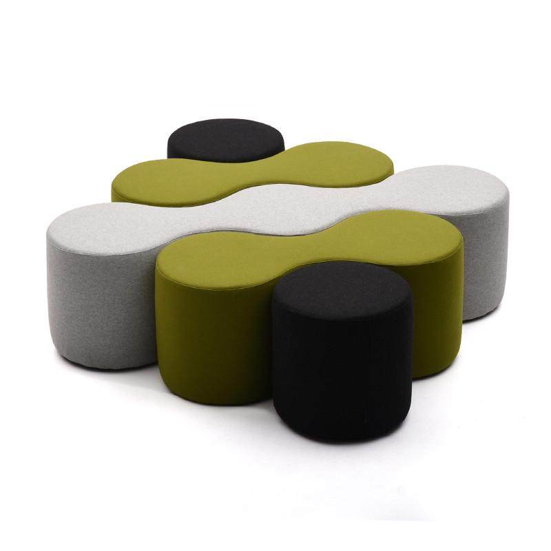 设计师创意组合沙发凳北欧墩子布艺坐墩服装店客厅换鞋小异形矮凳,住宅家具,矮凳,淘宝优惠券,粉丝福利购,淘宝优惠卷