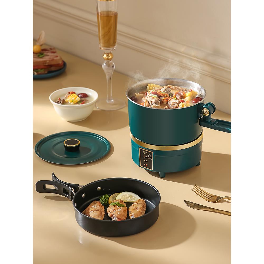 珍尚品迷你电磁炉商务旅行可折叠旅行快速电煮锅酒店旅行锅便携式